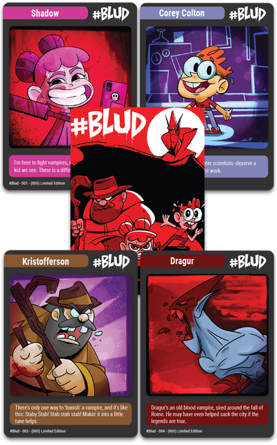 TC#129: #BLUD - Trading Card Booster Pack