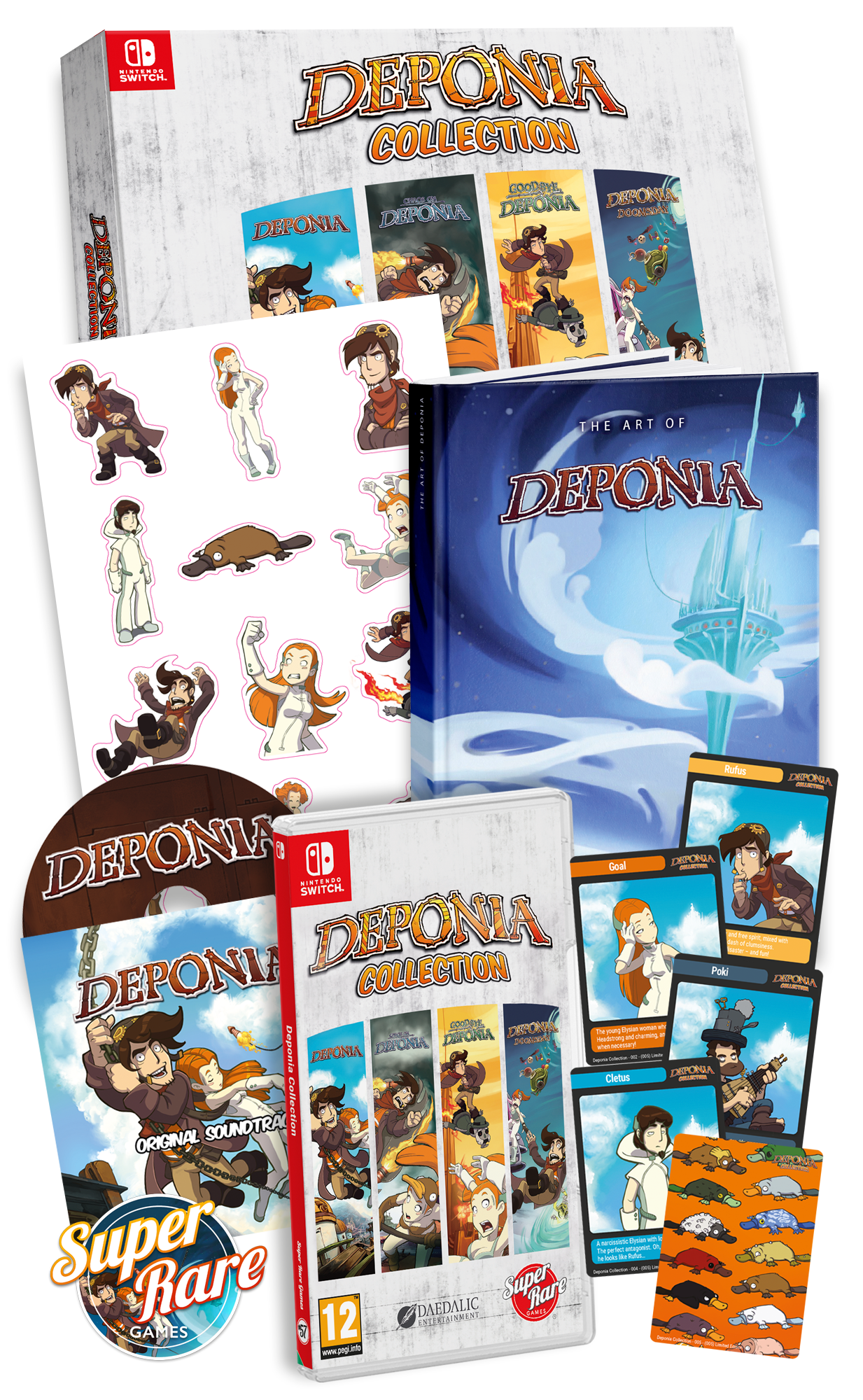 [Collector's Edition] CE#6: Deponia Collection (Switch)