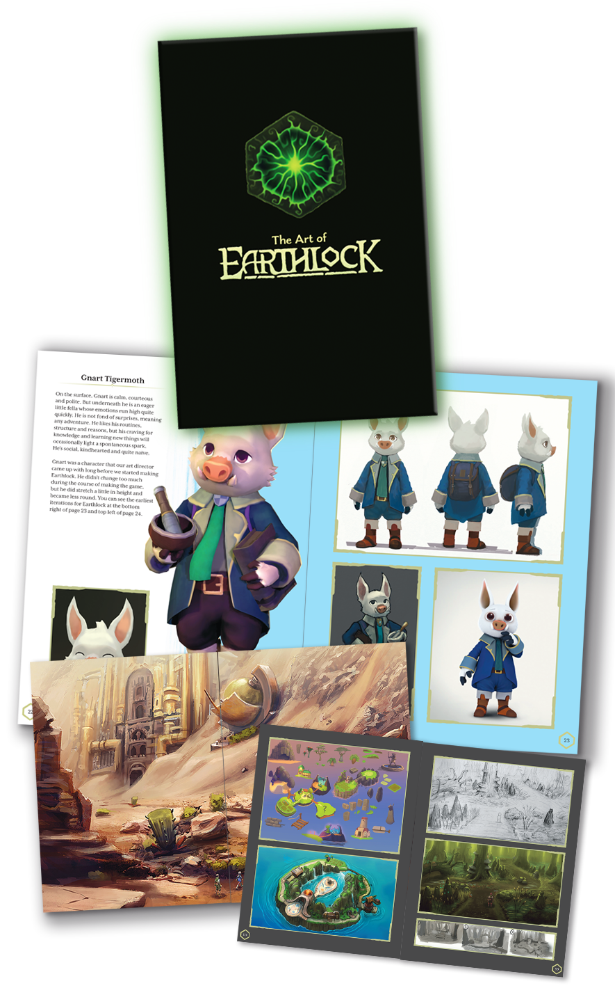 Earthlock Artbook – Super Rare Games