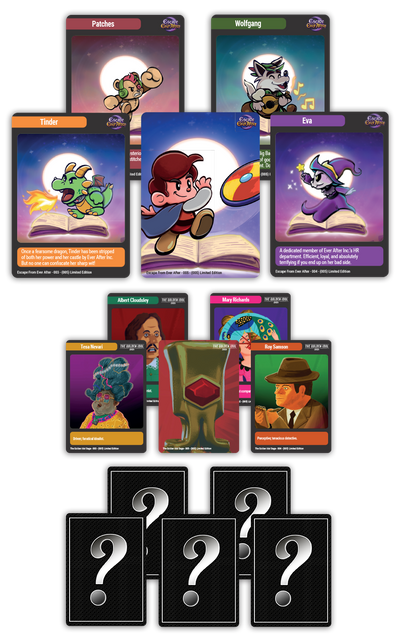 MTC#49: The Golden Idol Saga, Escape from Ever After, Game #163 - Trading Card Bundle