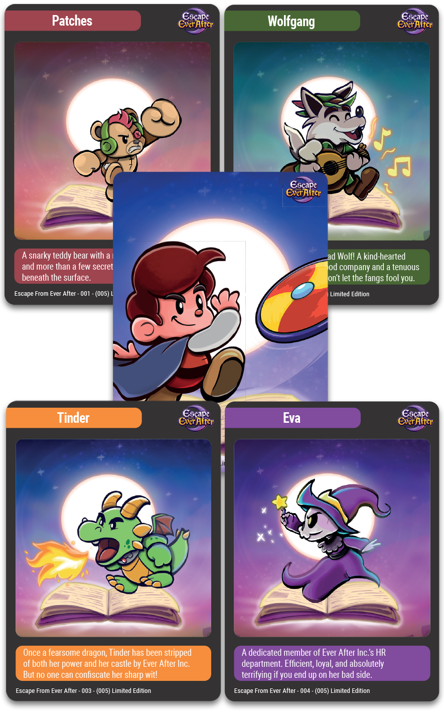 TC#162: Escape from Ever After - Trading Card Booster Pack