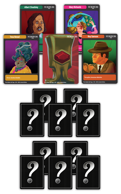 MTC#49: The Golden Idol Saga, Game #162, Game #163 - Trading Card Bundle