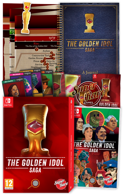 [Deluxe Edition] PB#49: The Golden Idol Saga, Game #162, Game #163 (Switch)