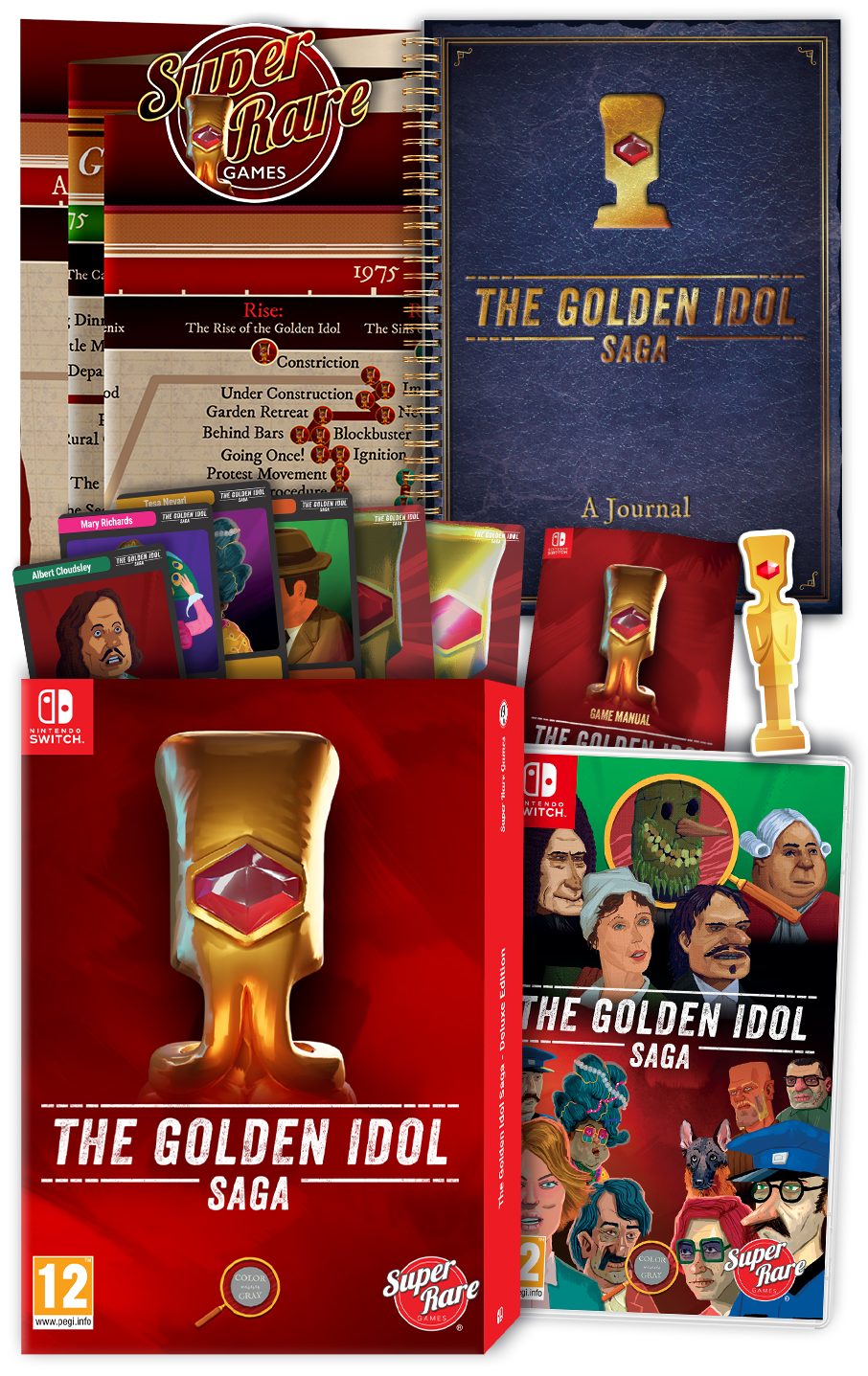 [Deluxe Edition] PB#49: The Golden Idol Saga, Escape from Ever After, Game #163 (Switch)