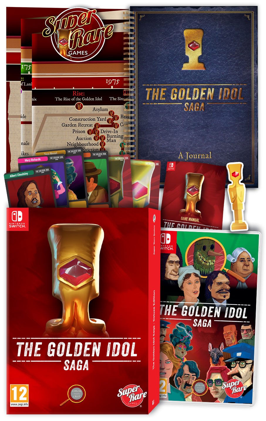 [Deluxe Edition] DE#10: The Golden Idol Saga (Switch)