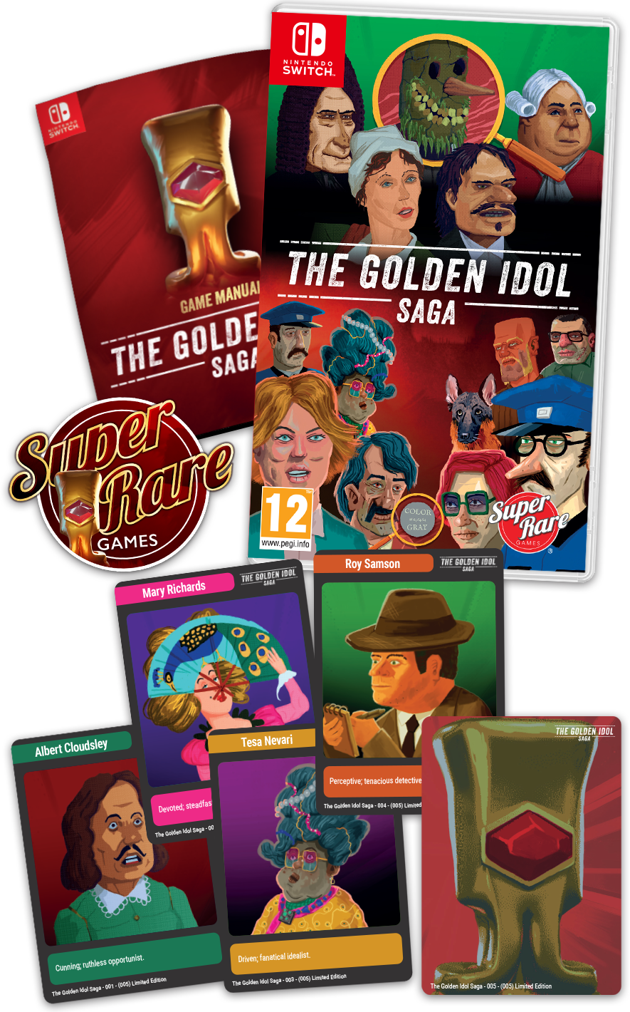 PB#49: The Golden Idol Saga, Game #162, Game #163 (Switch)