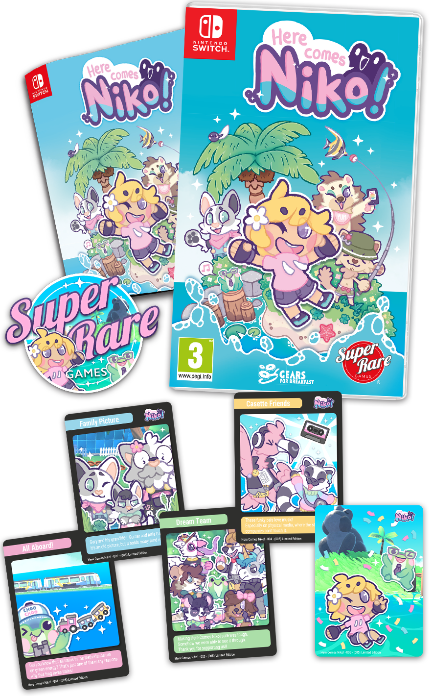 SRG#97: Here Comes Niko (Switch) – Super Rare Games SRG#97: Here Comes Niko (Switch) – Super Rare Games