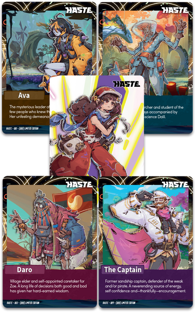 SW2 TC#03: Haste - Trading Card Pack