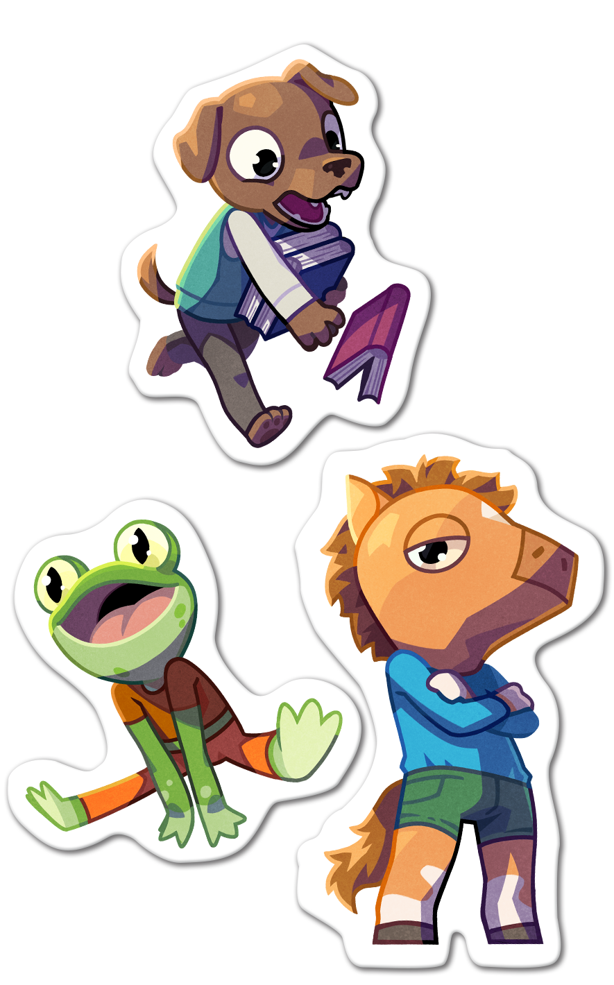 Lil Gator Game Steelbook Character Magnets x3 – Su