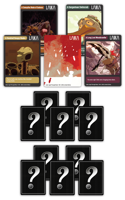 MTC#41: Laika: Aged Through Blood, Game #135, Game #136 - Trading Card Bundle