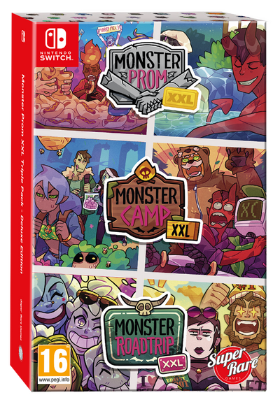 [Deluxe Edition] DE#1: Monster Prom XXL Triple Pack (Switch)
