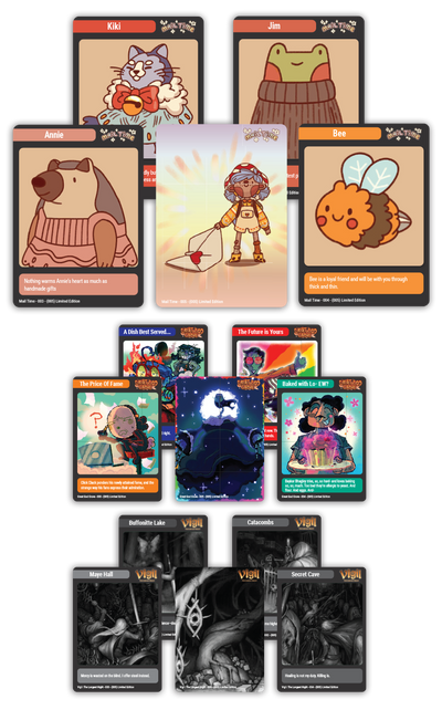 MTC#42: Vigil: The Longest Night, Great God Grove, Mail Time - Trading Card Bundle