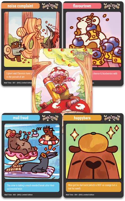 TC#139: Mail Time - Trading Card Booster Pack