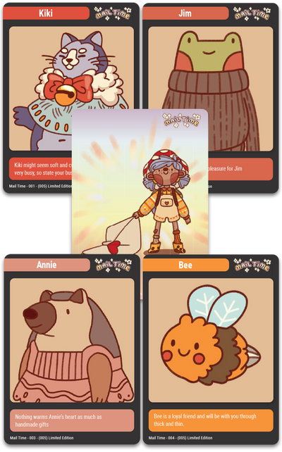 TC#139: Mail Time - Trading Card Booster Pack