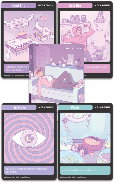 TC#145: Melatonin - Trading Card Booster Pack