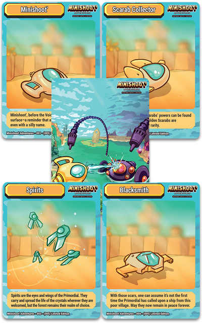 SW2 TC#01: Minishoot' Adventures - Trading Card Pack