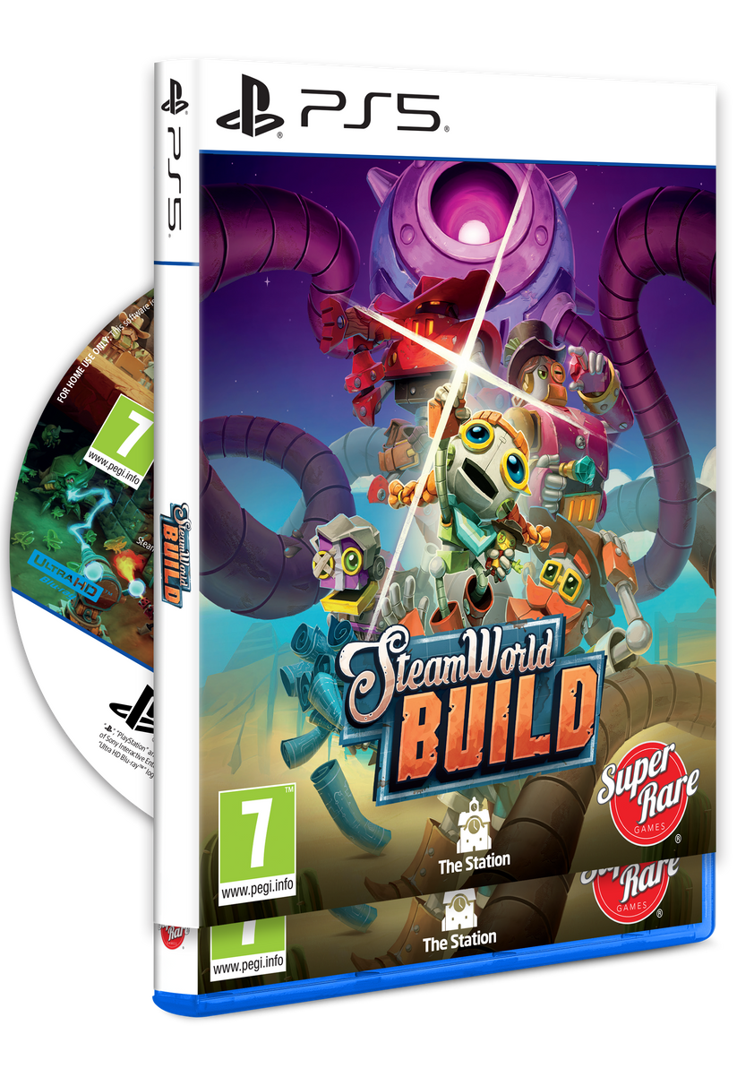 Ps5 Build PS5 #12: SteamWorld Build (PS5) – Super Rare Games