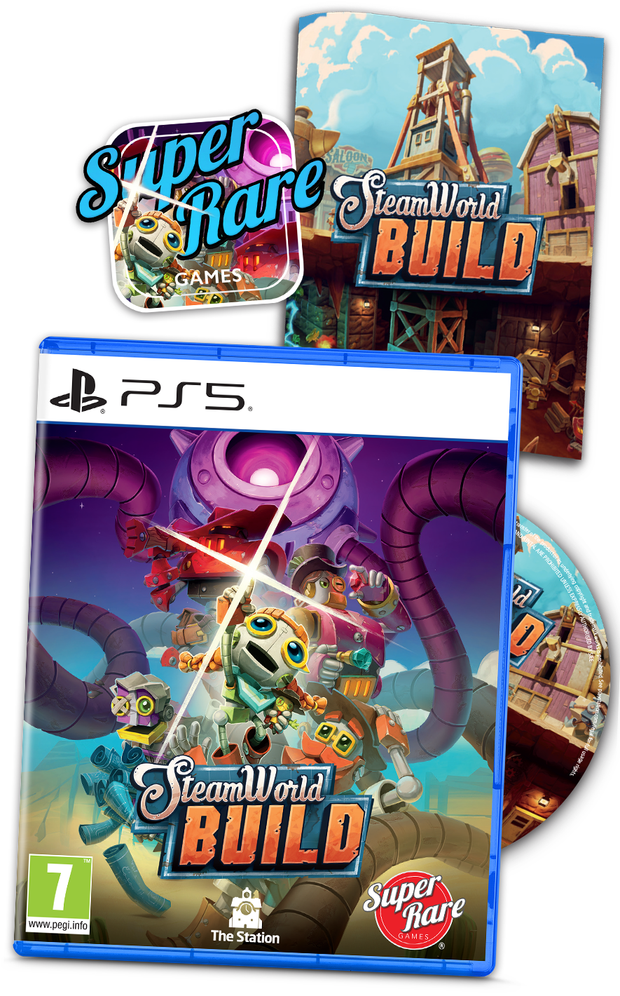 PS5 Bundle #3: SteamWorld Build, Game 126, Game 127 (PS5)