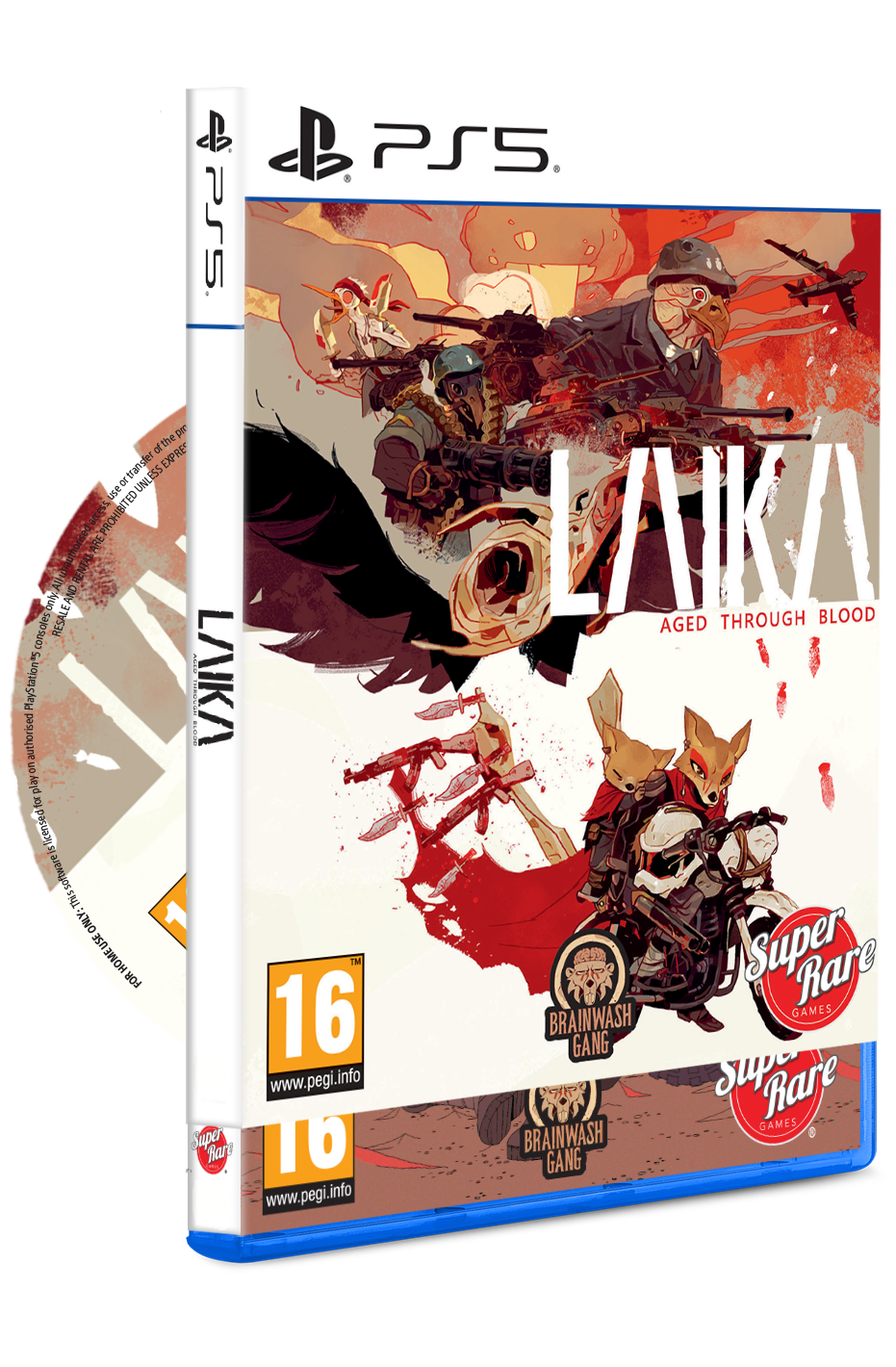 Layka Patch PS5 #17: Laika: Aged Through Blood (PS5) (PATCH REQUIRED)...