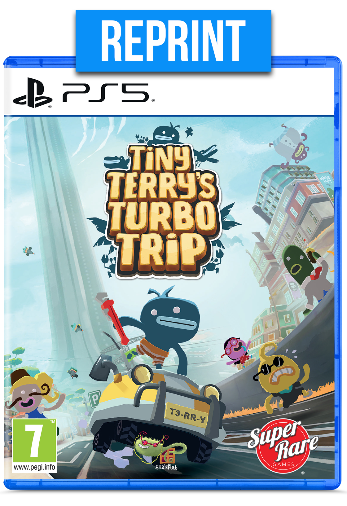 PS5#23: Tiny Terry's Turbo Trip (PS5) [REPRINT]