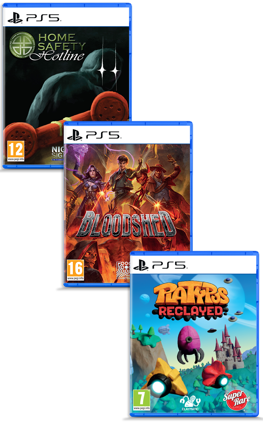 PS5 Bundle #7: Home Safety Hotline, Bloodshed, Platypus Reclayed (PS5)