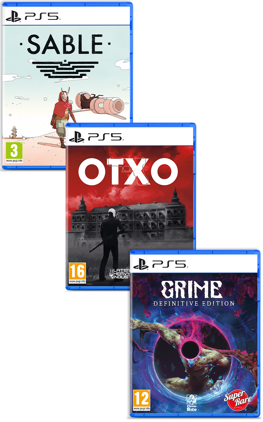 PS5 Bundle: Sable, OTXO, GRIME Definitive Edition (PS5)