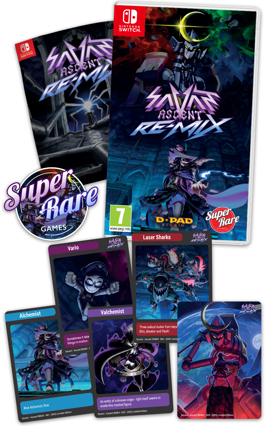 SRG#153: Savant - Ascent REMIX (Switch)