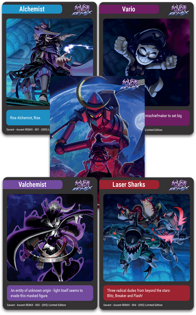 TC#153: Savant - Ascent REMIX - Trading Card Booster Pack