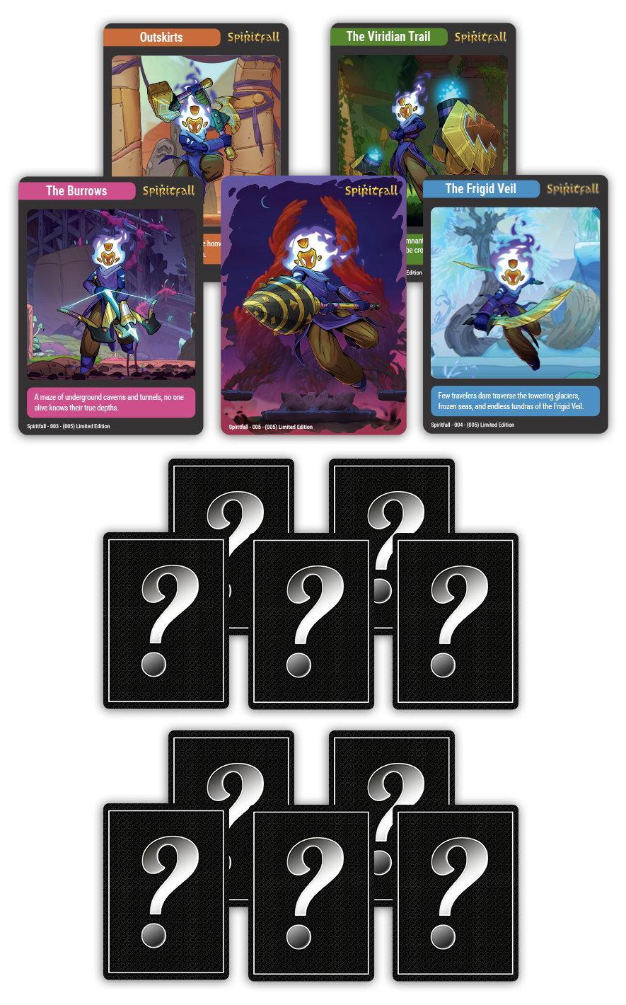 MTC#43: Spiritfall, Game #141, Game #142 - Trading Card Bundle