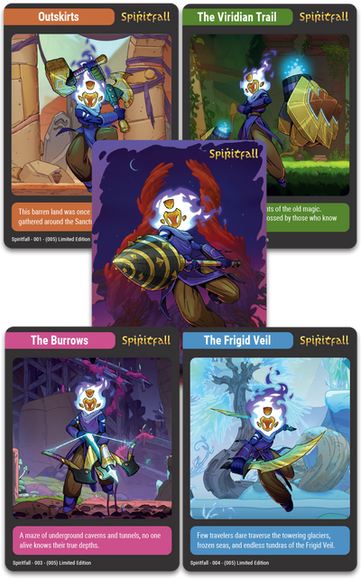 TC#140: Spiritfall - Trading Card Booster Pack