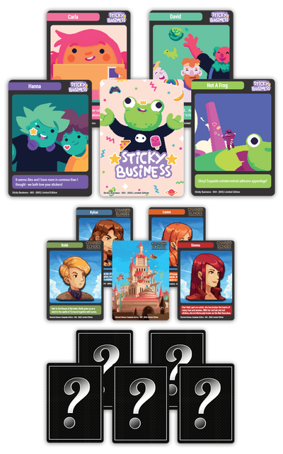 MTC#48: Chained Echoes Complete Edition, Sticky Business, Game #160 - Trading Card Bundle