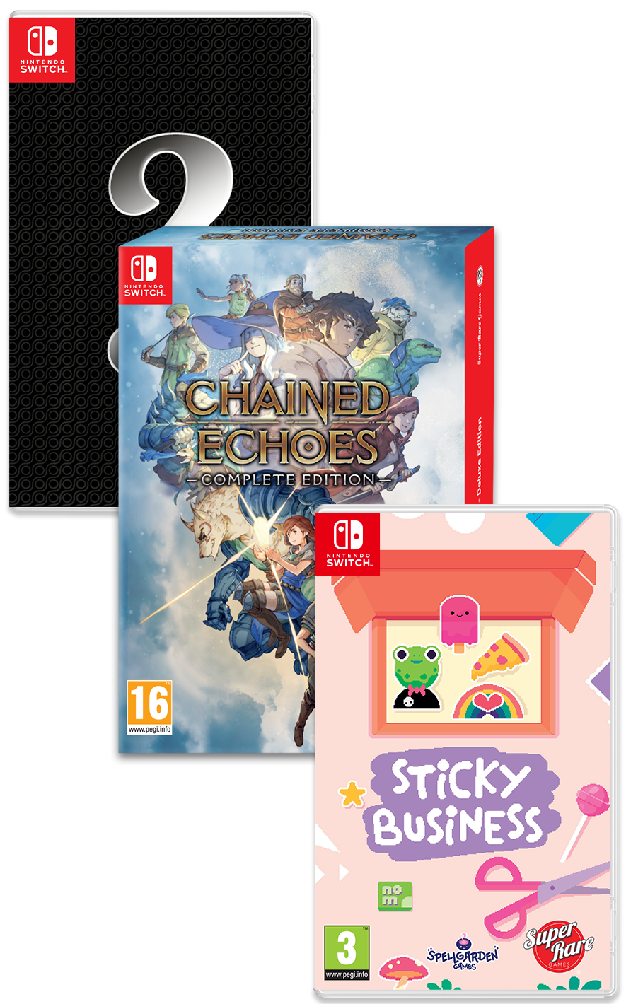 [Deluxe Edition] PB#48: Chained Echoes Complete Edition, Sticky Business, Game #160 (Switch)