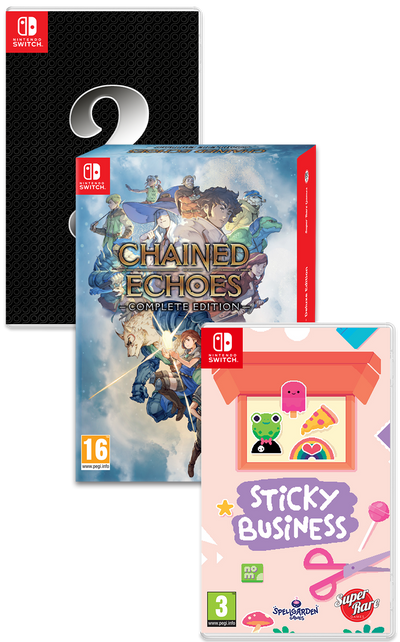 [Deluxe Edition] PB#48: Chained Echoes Complete Edition, Sticky Business, Game #160 (Switch)