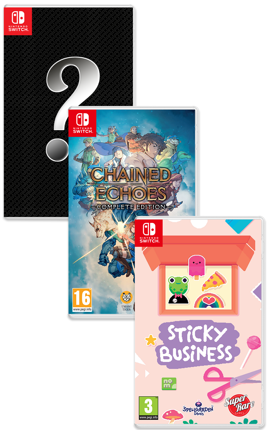 PB#48: Chained Echoes Complete Edition, Sticky Business, Game #160 (Switch)