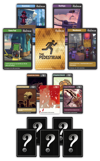 MTC#41: Laika: Aged Through Blood, The Pedestrian, Game #136 - Trading Card Bundle