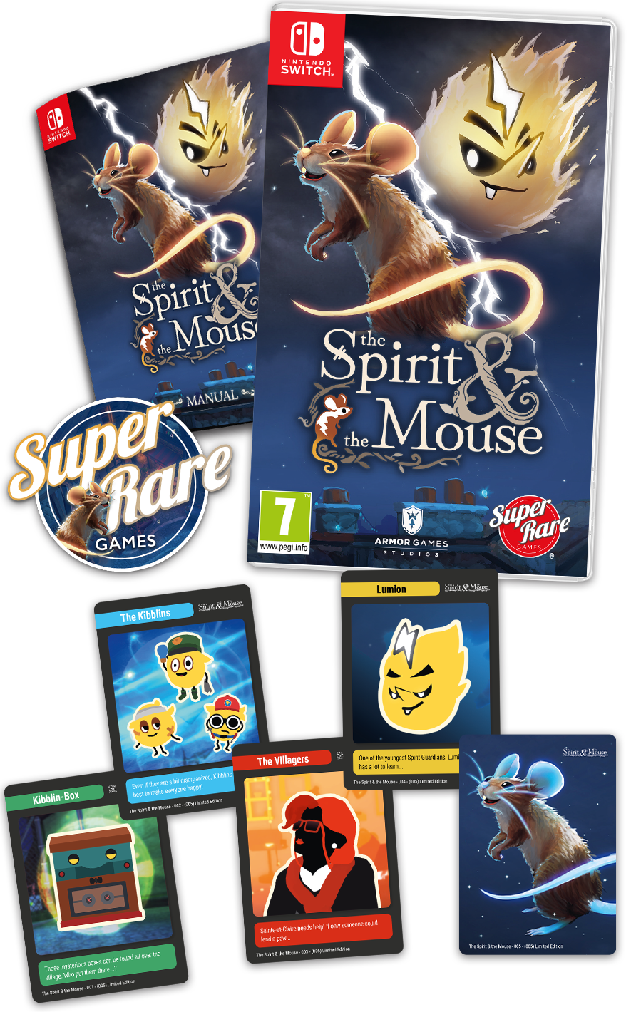 SRG#89: Spirit Mouse The & Super Games – Rare (Switch)