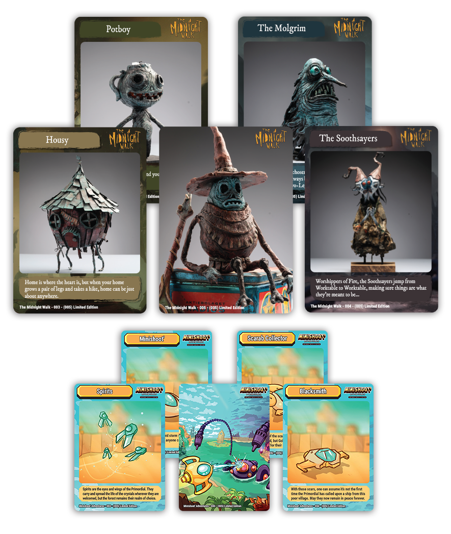 SW2 MTC#01: Minishoot' Adventures, The Midnight Walk - Trading Card Bundle