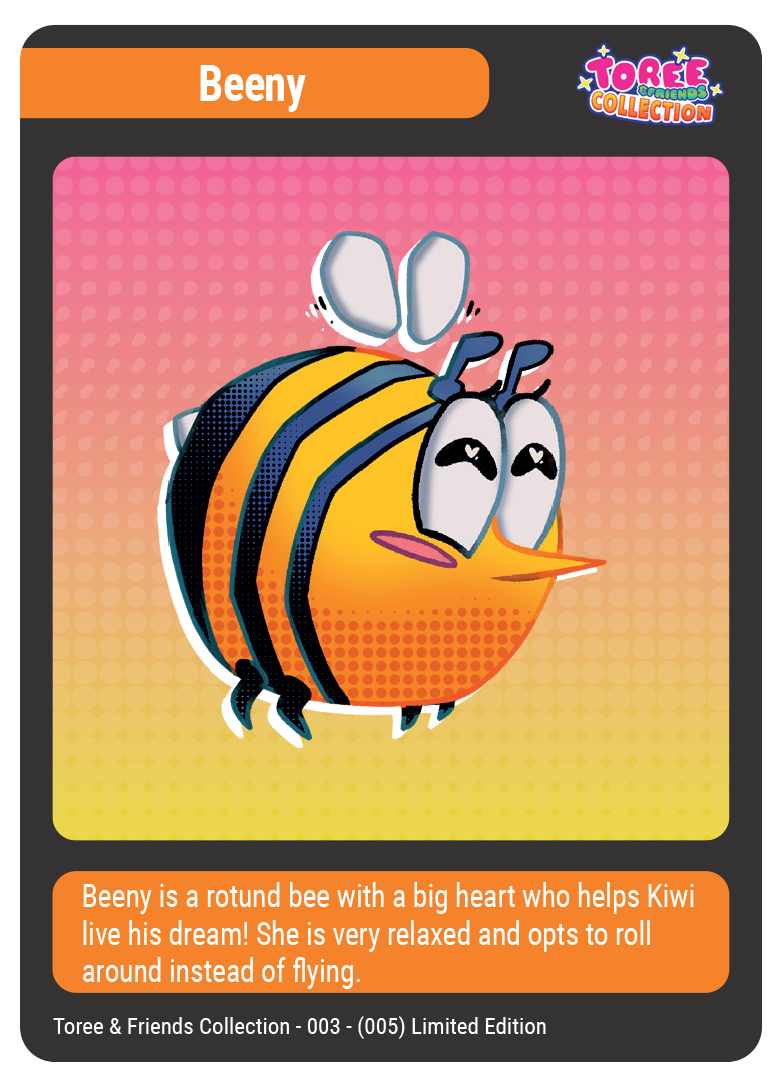 TC#154: Toree & Friends Collection - Trading Card Boo...