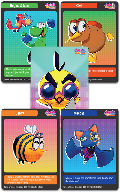 TC#154: Toree & Friends Collection - Trading Card Booster Pack
