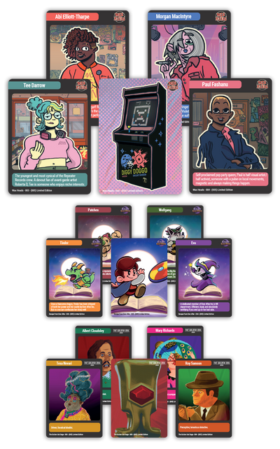 MTC#49: The Golden Idol Saga, Escape from Ever After, Wax Heads - Trading Card Bundle
