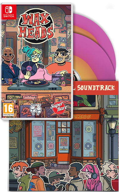 Wax Heads: Switch Game & Vinyl (Bundle)