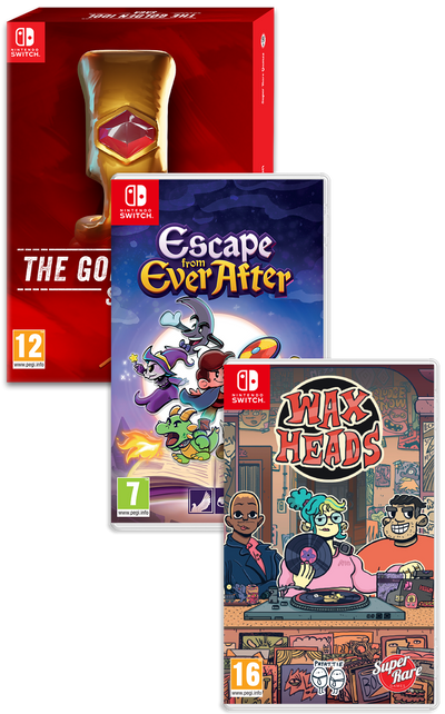 [Deluxe Edition] PB#49: The Golden Idol Saga, Escape from Ever After, Wax Heads (Switch)