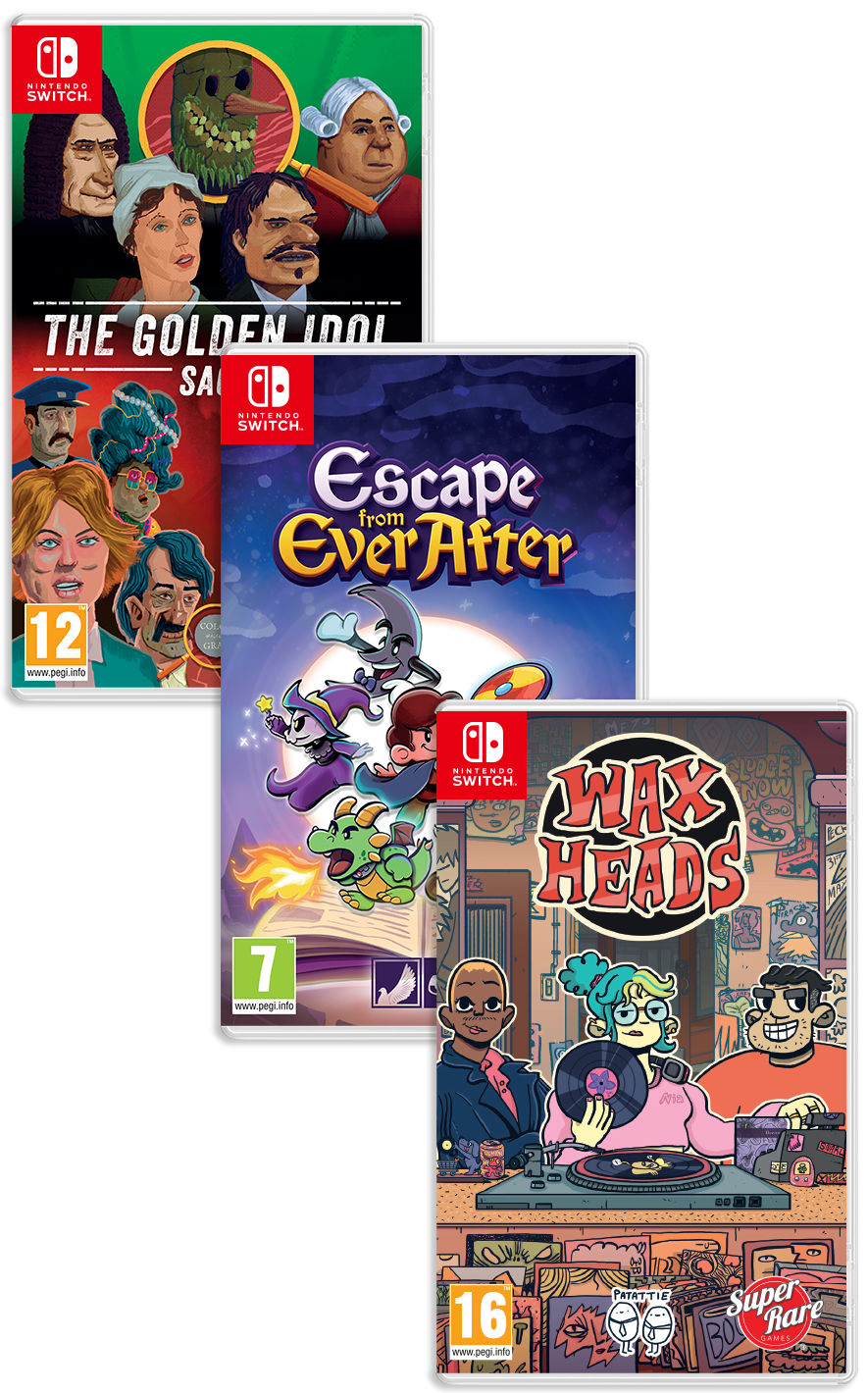PB#49: The Golden Idol Saga, Escape from Ever After, Wax Heads (Switch)