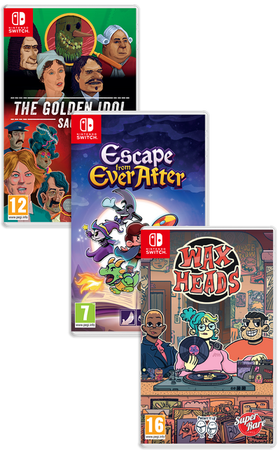 PB#49: The Golden Idol Saga, Escape from Ever After, Wax Heads (Switch)