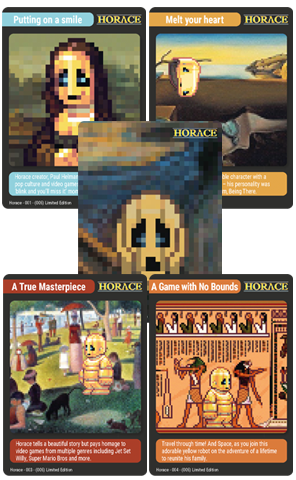 TC#63: Horace - Trading Card Booster Pack