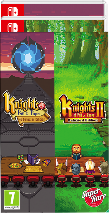 SRG#11/12: Knights of Pen and Paper Double Pack (Switch)