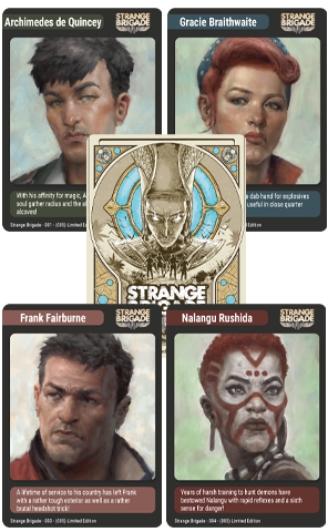 TC#71: Strange Brigade - Trading Card Booster Pack