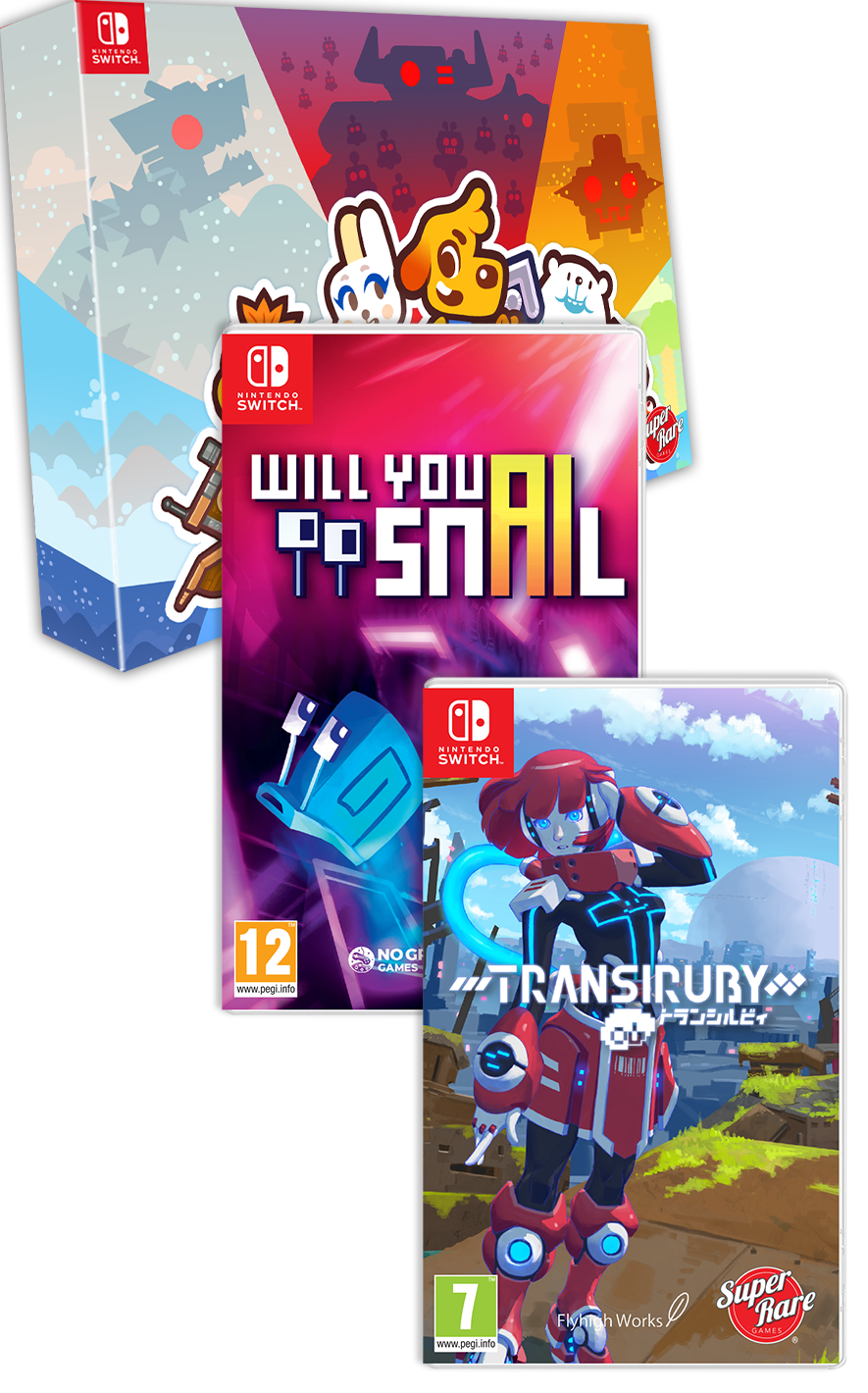 [Collectors Edition] PB#23: Grapple Dog, Will You Snail?, Transiruby (Switch)