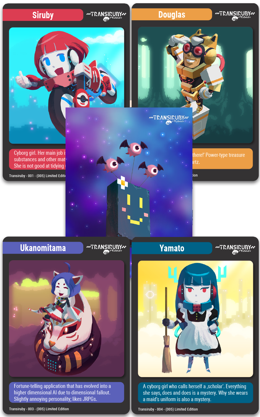TC#81: Transiruby - Trading Card Booster Pack