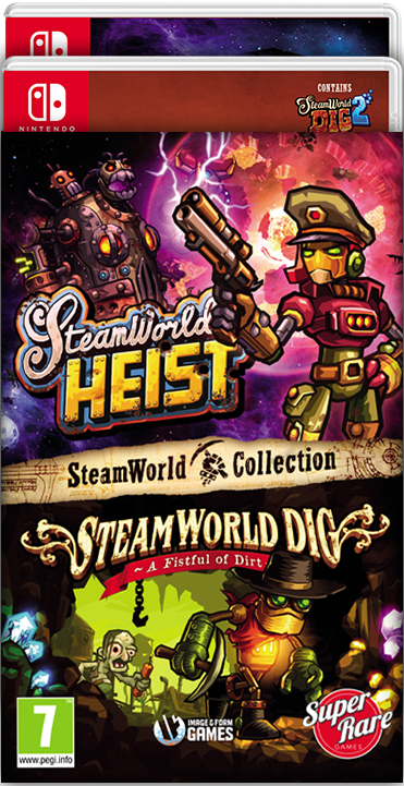 SRG#34/35: SteamWorld Collection [Dig 1,2 and Heist] (Switch)